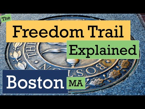 Freedom Trail Boston, MA Explained - Overview of all 16 sites