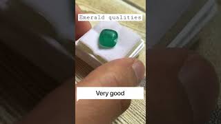 Different qualities of emeralds || different price range of emerald stone || GJEPC certified ||