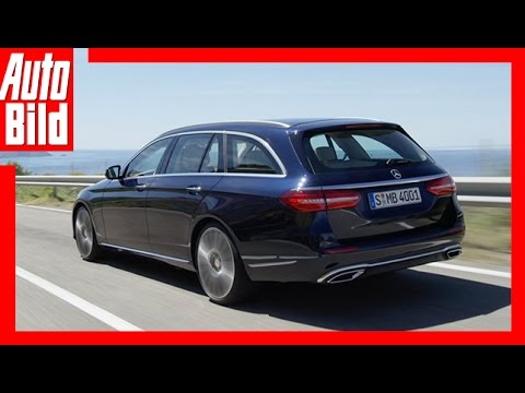 Mercedes E-Class Estate (2016) - Driving Report/ Test / Review Elegant and sporty station wagon