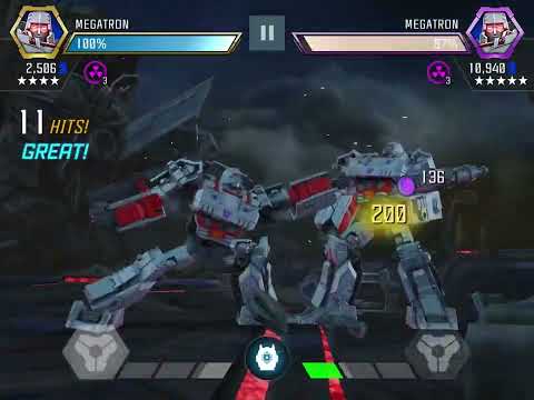 Megatron avenge Sunstreaker and show NO MERCY on 5 star Megatron Transformers: Forged to Fight
