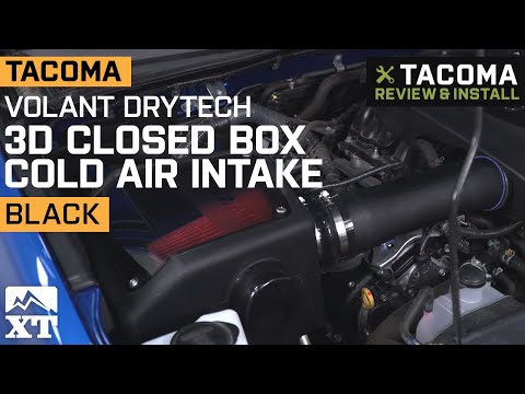 Tacoma Volant DryTech 3D Closed Box Cold Air Intake (2016-2019 3.5L) Review & Install