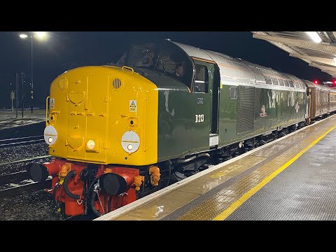 40013 ‘Andania’ Test Run & St David’s Day Welsh Marches Express Rail Tour. Great Departure @Chester