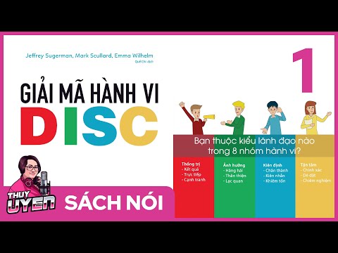 [Sách nói] Giải Mã Hành Vi DISC (Tập 1) - Bạn Thuộc Kiểu Lãnh Đạo Nào Trong 8 Nhóm Hành Vi