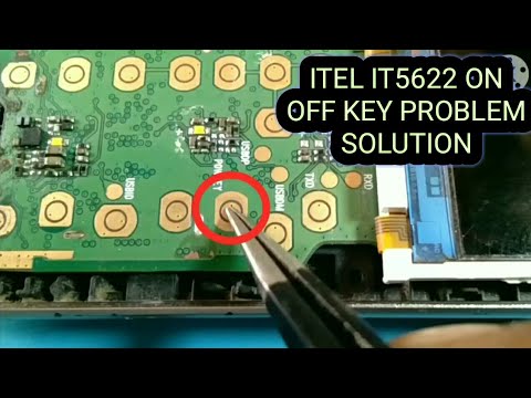 itel it5622 power key jumper ways || itel it5622 on off key jumper ways solution