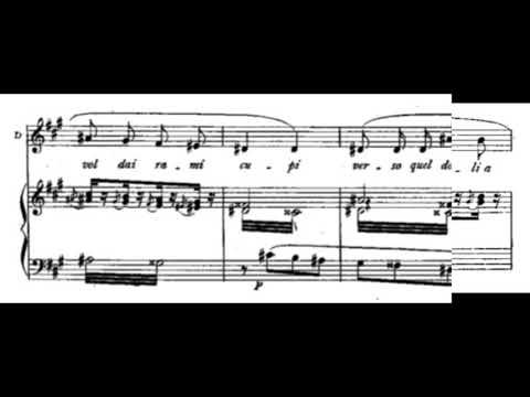 SOPRANO - PIANO ACCOMP.  Verdi - Canzone del salice (Willow Song) [SCORE]