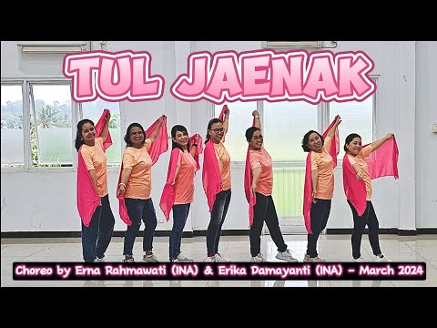 Tul Jaenak Line Dance // Choreo by Erna Rahmawati (INA) & Erika Damayanti (INA) - March 2024