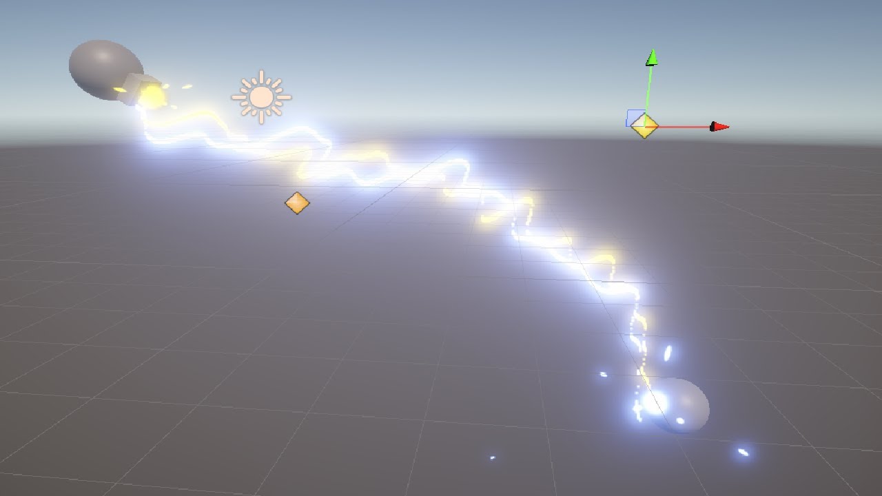 Unity Electric Arc Lightning Particles Asset | Arc Manipulation | Available in Unity Asset Store