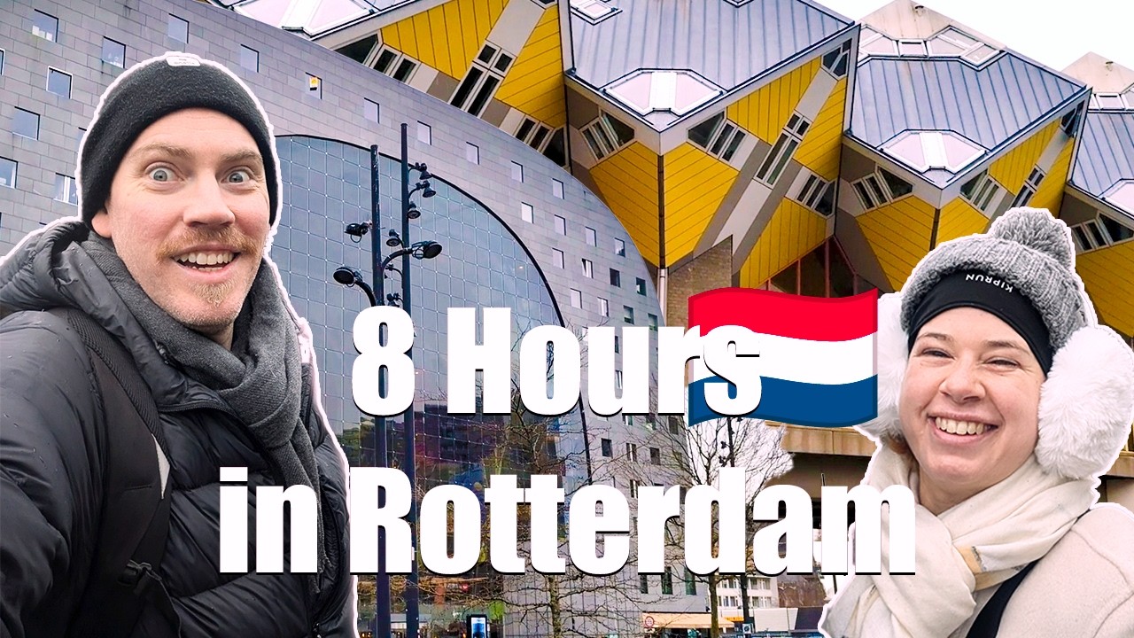 Rotterdam in a Day! 🇳🇱 | Top Sights, Food & Hidden Gems from Our Cruise Stop 🚢