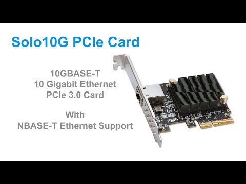 Sonnet Solo10G 10GBASE-T 1-Port 10 Gigabit Ethernet PCI