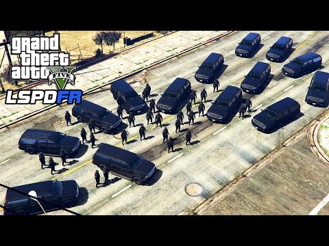 GTA 5 - LSPDFR Playing As A Cop Episode #86: SWAT Patrol 21: Calling All Cars (HUGE SHOOTOUT)
