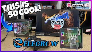 I Made A Mini Raspberry Pi5 PC For Retro & Arcade Gaming With Elecrow!