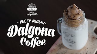 SEDAP SKOY: Resep Mudah Membuat Dalgona Coffee, Hanya Pakai Tangan Tanpa Mixer Dijamin Sukses