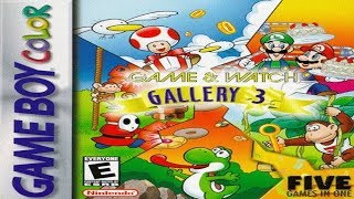 Game & Watch Gallery 3 (Game Boy Color) - Modern Version