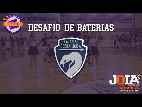 Desafio de Baterias - Cobra Louca
