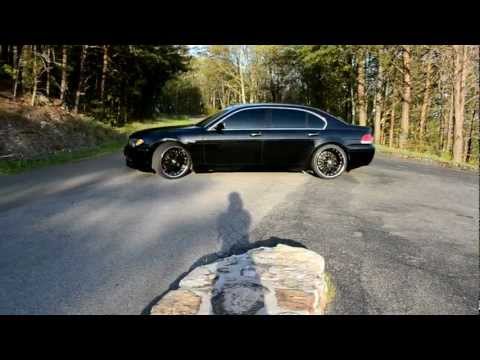 03 BMW 745Li E66 22\" MRR GT1 blk/blk ACS kit
