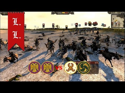 Attila Total War - Online gameplay - 2vs2 ERE, ERE vs White Huns, Alans (#59)
