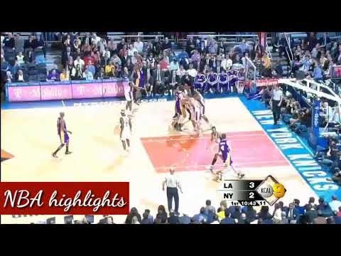 Kobe Bryant drops 61pts Vs New York Knicks - NBA highlights 2009