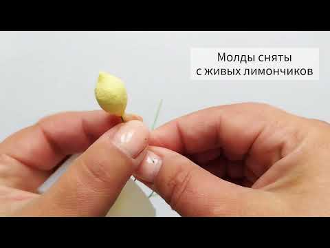 Молд "Мини лимончики" от mozza-flowers.ru