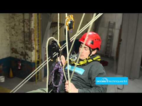 Basic rope access manoeuvres Access Techniques LTD