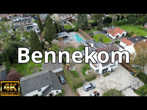 📍 Bennekom From Above – Green Village Between Forest and City
