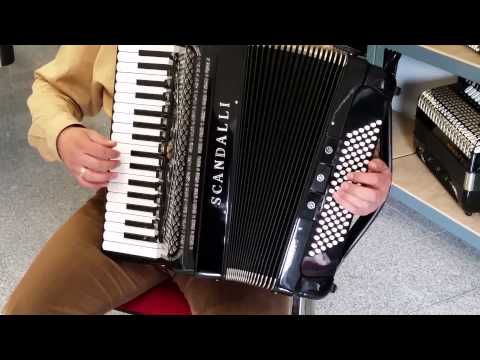Akkordeon Scandalli Polifonico X Video Klangprobe