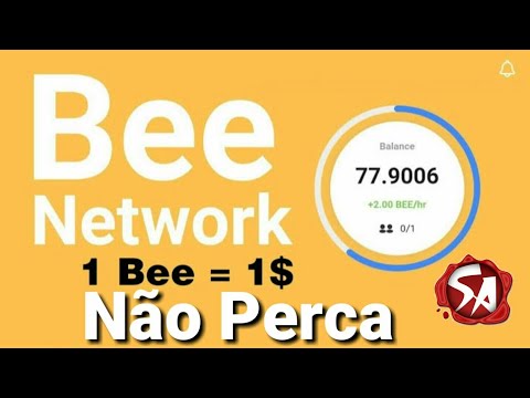 Aplicativo Bee Network - Ganhe Criptomoeda no Celular 2021