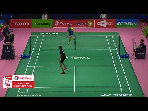 Uber Cup | Backhand duel won by Anura Prabhudesai | BWF 2018