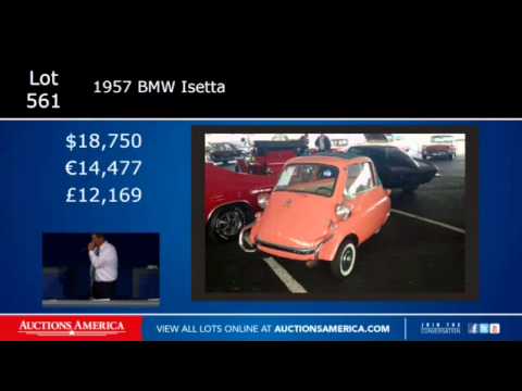 1957 BMW Isetta S/W cabrio lot 561 sold at Auburn Spring 2013 auction