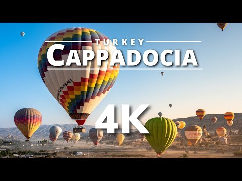 CAPPADOCIA, Turkey in 4K - Ambient Drone Film With Calming Music