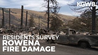 In the Rowena Fire's wake, those who lost homes face a long road to recovery