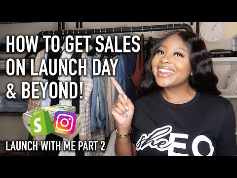 HOW TO SALES ON LAUNCH DAY + WHAT TO POST BEFORE LAUNCH DAY | TROYIA MONAY