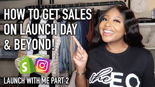 HOW TO SALES ON LAUNCH DAY + WHAT TO POST BEFORE LAUNCH DAY | TROYIA MONAY