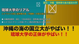 【衝撃】琉球大学のリアル！エメラルドの海と亜熱帯の島・沖縄唯一の国立総合大学の正体【ゆっくり解説】