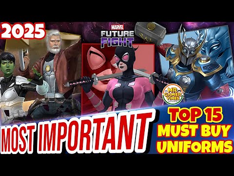 [DON'T MISS] TOP 15 Most Important Uniforms WBL, GBR, ABX & ABL Meta! | Marvel Future Fight