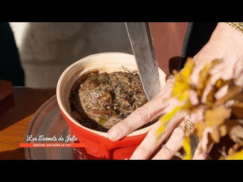 Recipe: Julie's Chicken Liver Terrine - Julie's Notebooks - New Year in the Lot