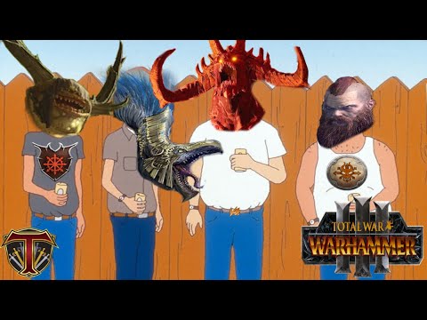 Are The DEMONS OF CHAOS BACK? Demons of Chaos vs Norsca - Total War Warhammer 3