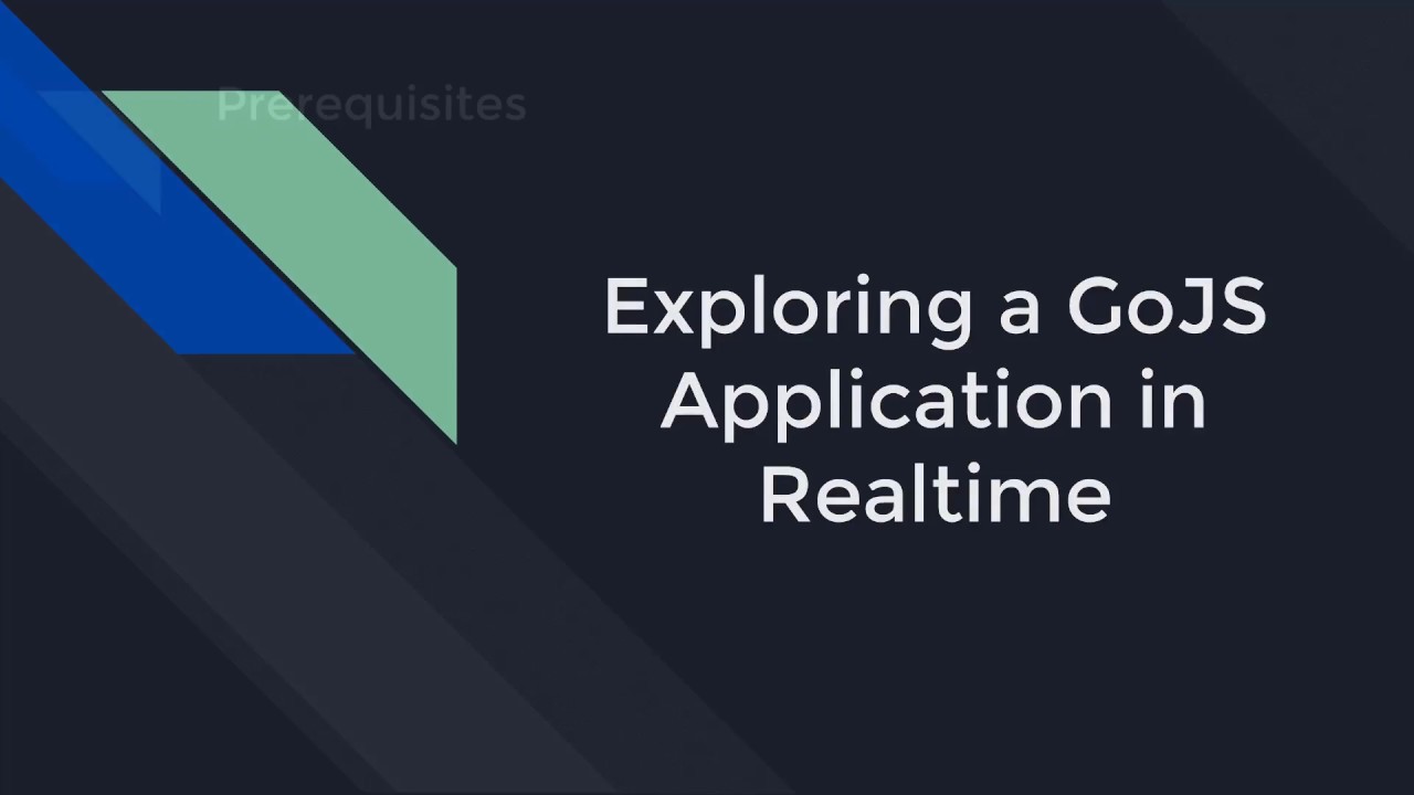 Exploring a GoJS Application in Real-time | GoJS Beginner Tutorial #6