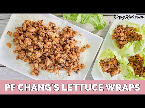 Pf Chang's Lettuce wraps