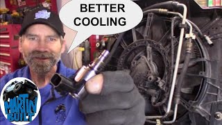 01-04 Jeep Grand  Cherokee Hydraulic Fan Solenoid Mod, Remove &  Replace