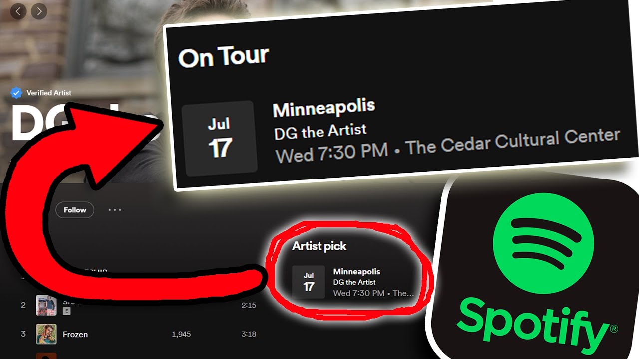 How to get YOUR concerts on Spotify! | Bandsintown Tutorial