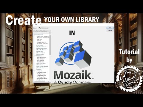 How to Create Your Own Library - Mozaik Software Tutorials