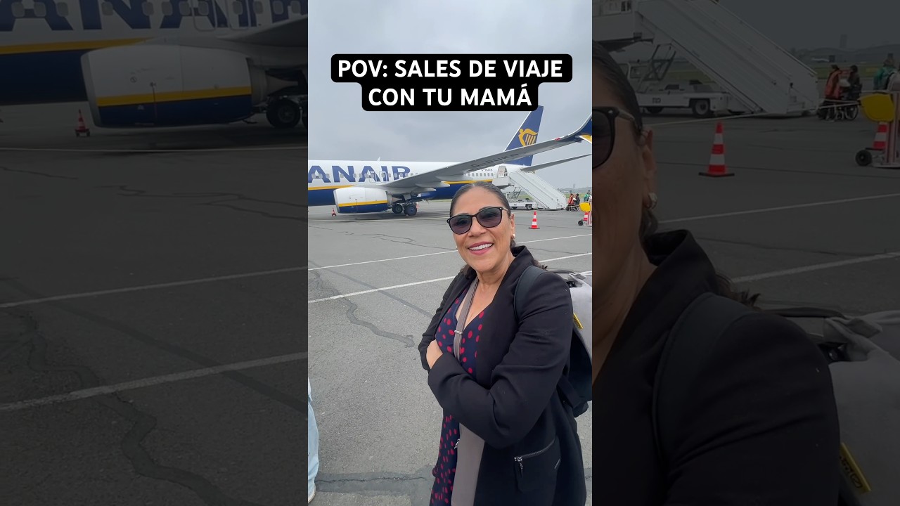 Cuando sales con tu mamá 😆...#viajes #ryanair  #nayaritmexico #nayarit