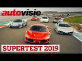 Huracan, 720S, F8 Tributo, A110S, R8 Performance, dé Supertest 2019 | Autovisie