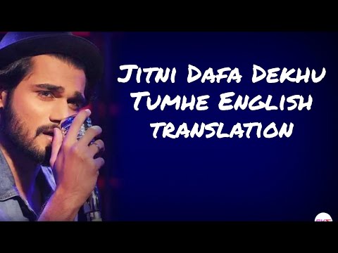 Jitni Dafa Dekhu Tumhe - Lyrics with English translation||Paramanu||Yasser Desai||Jeet Ganguli||