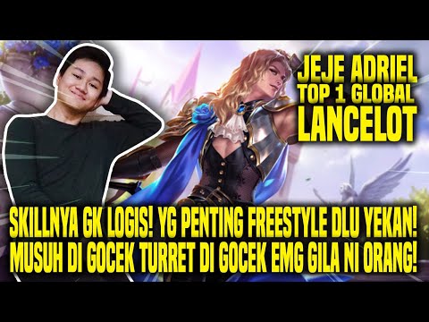 HAL YANG GW PELAJARI DARI TOP 1 GLOBAL LANCELOT JEJE ADRIEL - MOBILE LEGENDS INDONESIA