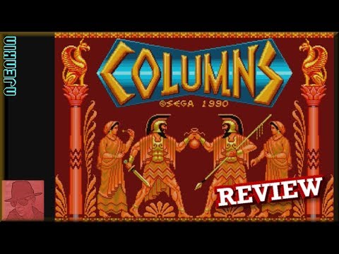COLUMNS - on the SEGA Genesis / Mega Drive - with Commentary !!