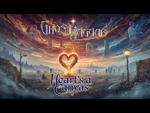 Thumbnail for Ghost Jaguar - Heart's a Canvas | Alternate | Animated Visualizer by Jaguar (band)