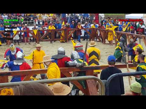 Australia v Czech Republic Battle of the Nations Rome Buhurt May 2018
