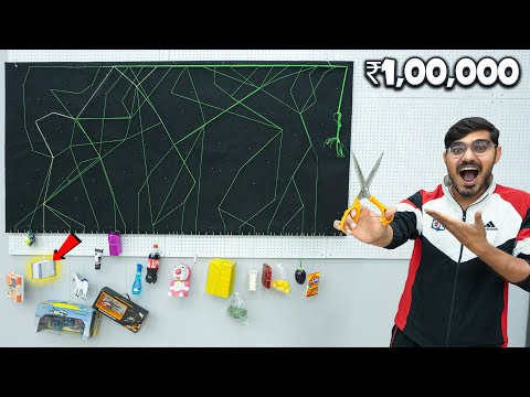 Don't Cut The Wrong Rope Challenge & Win ₹100000 | गलत रस्सी काटी और गए काम से