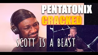 QOFYREACTS To Pentatonix - Cracked + (Live at New Year&#39;s Rockin Eve)